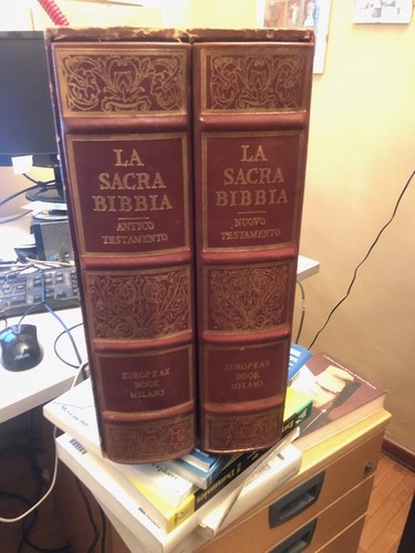 Sacra bibbia antico nuovo - antico, e