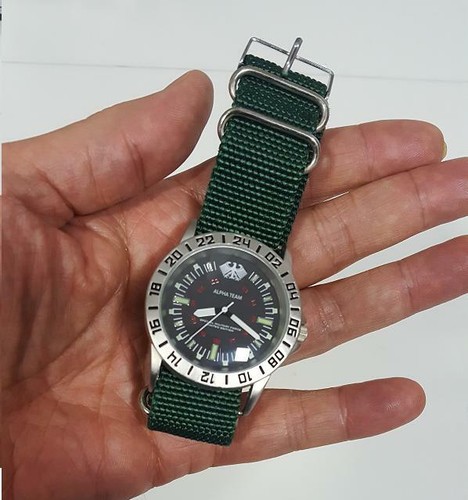 Reloj analogico alpha team - reloj,
