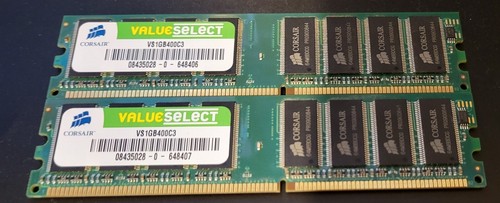 Corsair vs1gb400c3 2gb 2x1gb - corsair,