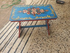 Panca Tirolese dipinta antica