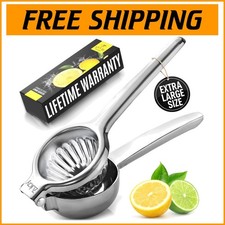 Spremiagrumi Professionale: Spremiagrumi Extra Large in Acciaio Inox per Limoni