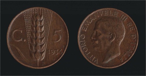 Centesimi 1934 spiga - centesimi,