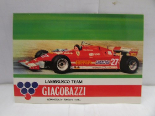 Cartolina giacobazzi ferrari - giacobazzi,