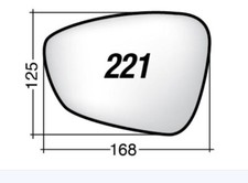 Per Citroen C4 da 2010 Vetro