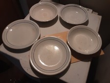 5 VECCHISSIMI PIATTI CERAMICHE