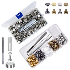 100pcs Doppio Tappo Metallo