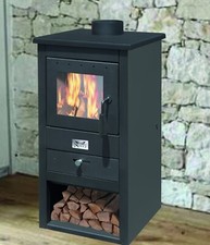 STUFA A LEGNA E CARBONE