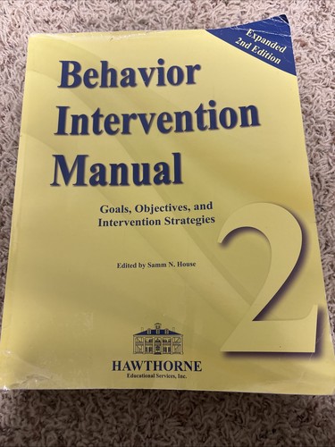 Behavior intervention manual - behavior,