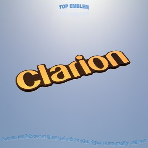 Clarion emblema badge - emblema,