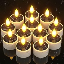 PChero 12pcs Candele LED