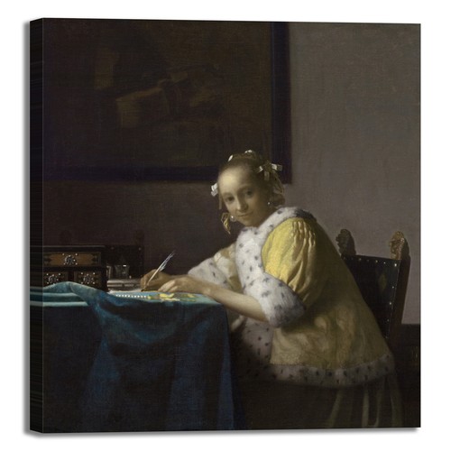 Vermeer donna che scrive