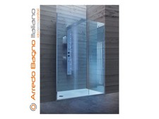 CABINA BOX DOCCIA MULTIFUNZIONE HAFRO BRISTOL BOX 8 NICCHIA CON COLONNA DOCCIA 