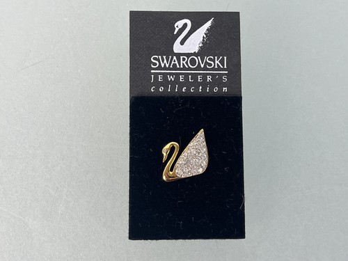Spilla swarovski cigno cm - spilla,