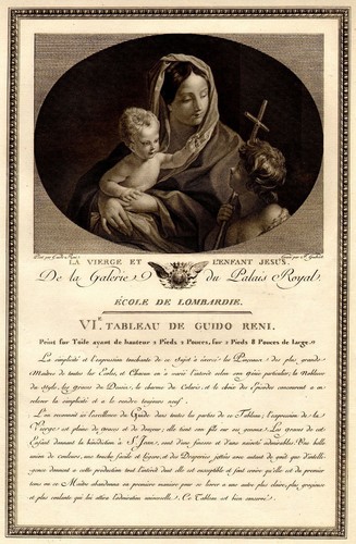 Stampa originale 1700 madonna - originale,