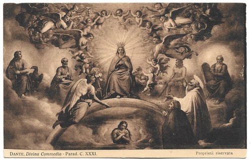 Antica cartolina illustrata - antica,