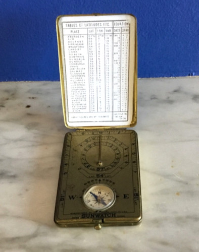 Antico orologio sole - antico,