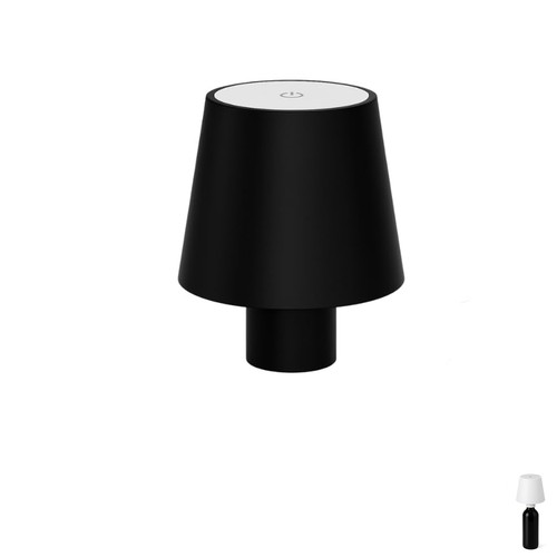 Bianca nera lampada - o, nera]