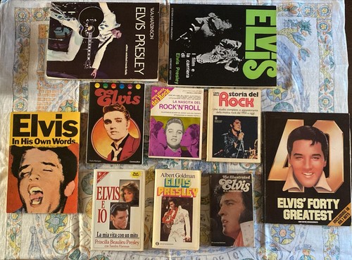 Lotto libri elvis - 10, su