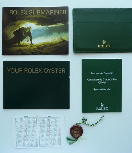 Rolex submariner libretto set - submariner,