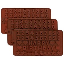  3 Pcs Stampo Cioccolato
