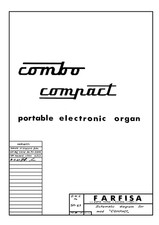 FARFISA Combo Compact I Service Manual Schematic Diagrams Schema 1968 CC/23 PDF
