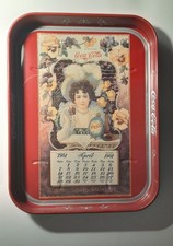 VASSOIO COCA COLA VINTAGE - CALENDARIO DEL 1901
