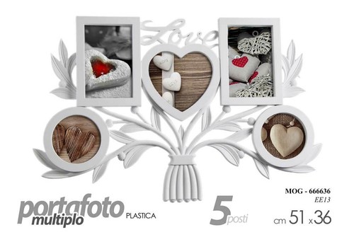 Porta foto cornice multiplo - multiplo, 5
