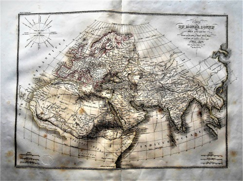 1829c original gravure - original, mappa