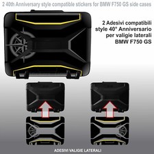 2 adesivi valigie plastica