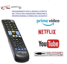 Telecomando sostitutivo per - telecomando,