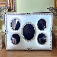 VALENTI & CO. Cornice Portafoto Argento 925 anni 90 x 4 foto cm 5x6 e 1 foto 7x9