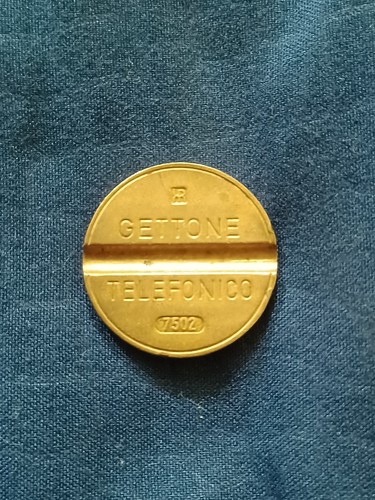 Gettone telefonico 7502 ottimo - telefonico,