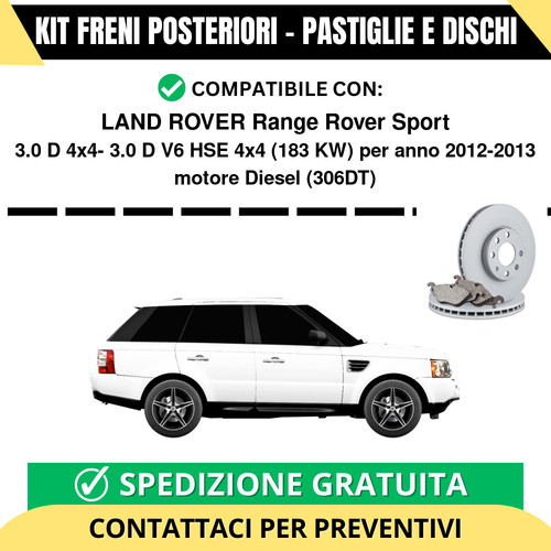 Kit freni posteriori - kit, per
