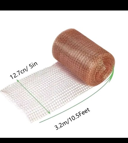 Roll 3mx12cm copper net - roll,