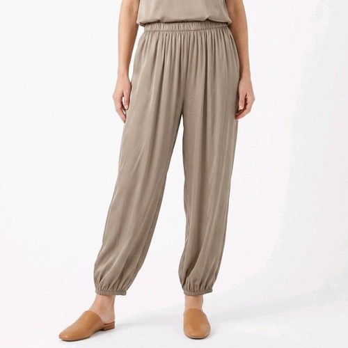 Pantaloni eleganti raso di - raso,