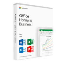 MICROSOFT OFFICE 2019 HOME & BUSINESS LICENZA ORIGINALE A VITA FATTURA GARANZIA