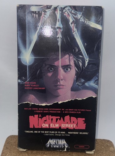 Nightmare elm street vhs - street,