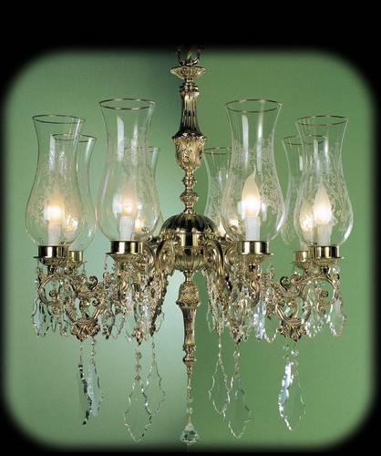Lampadario fusione di - lampadario, in