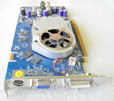 Scheda video interna usata Nvidia Geforce 6800XT 256mb DDR3 DVI VGA S-Video PCI