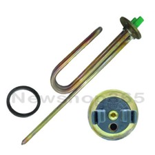 Resistenza ricurva + Termostato + Guarnizione a flangia scaldabagno boiler 1200W