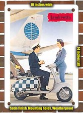 Metal Sign - 1959 Lambretta LI