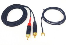 DENON DP 55L, DP 37F, DP 60L, Cavo audio phono rca giradischi, 140 cm |3W