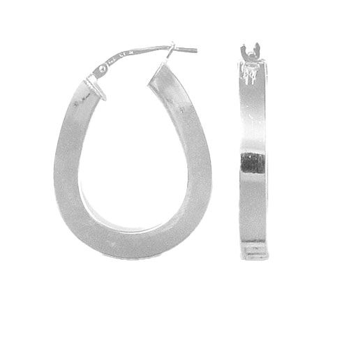 Orecchini creoli argento - creoli,