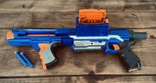 Nerf Rampage Slam Fire Blaster serie Elite include 2 freccette