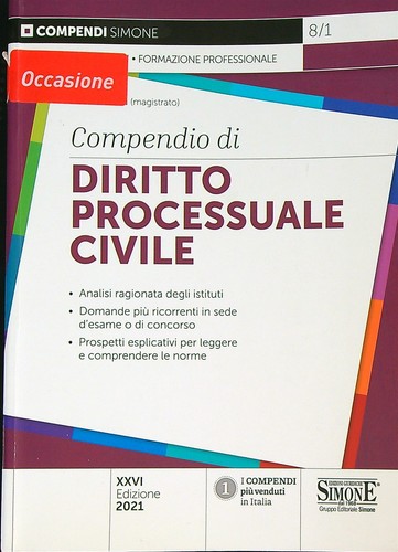 Compendio diritto - compendio, di