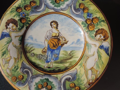 Assiette faience - 🟢,