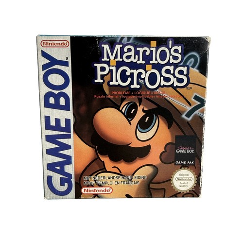 Mario picross nintendo game - picross,