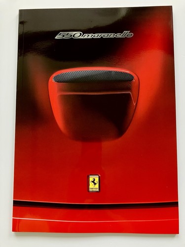 Ferrari 550 maranello depliant - ferrari,