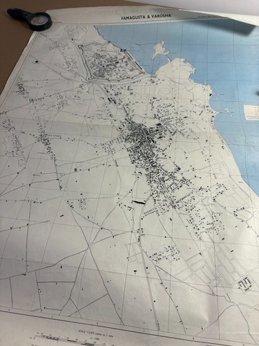 Mappa militare famagosta - mappa,