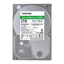Toshiba S300 2TB Hard Disk Videosorveglianza 3.5” HDD DVR SATA SMR HDWT720UZSVA